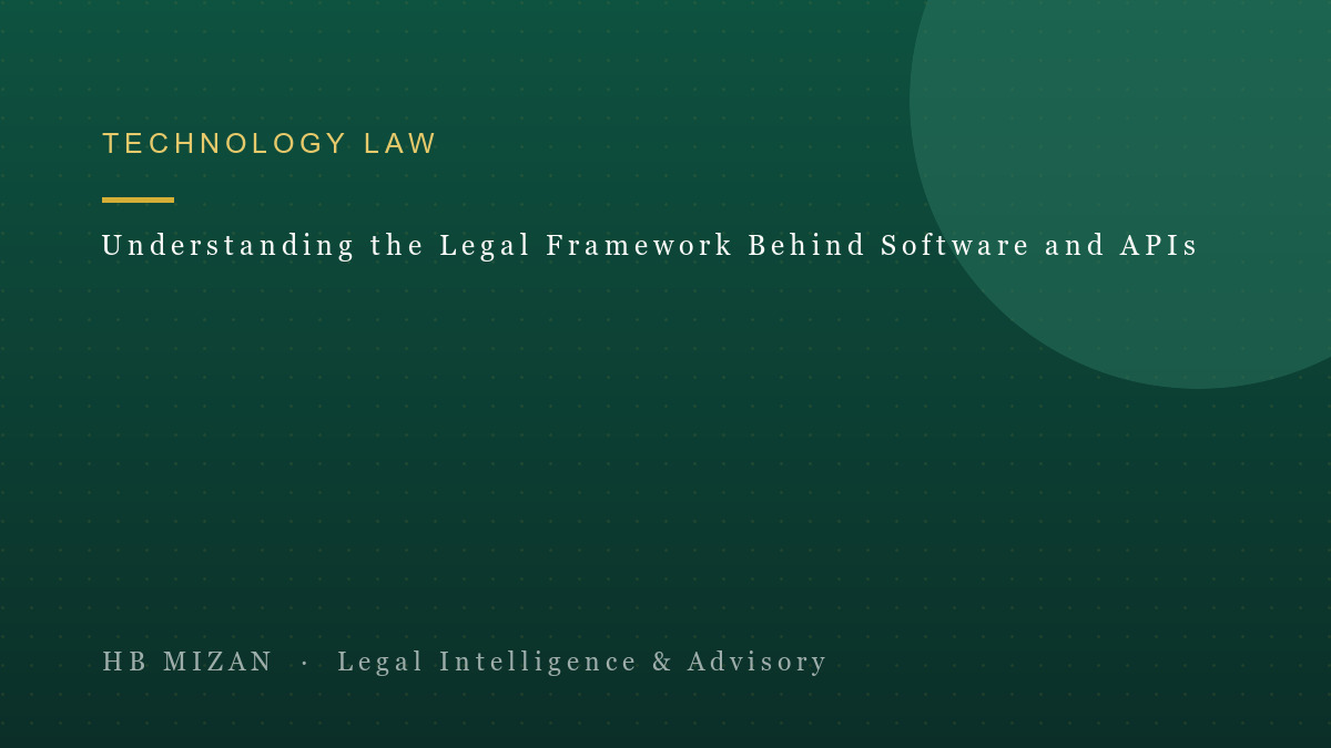 Understanding the Legal Framework Behind Software and APIs
